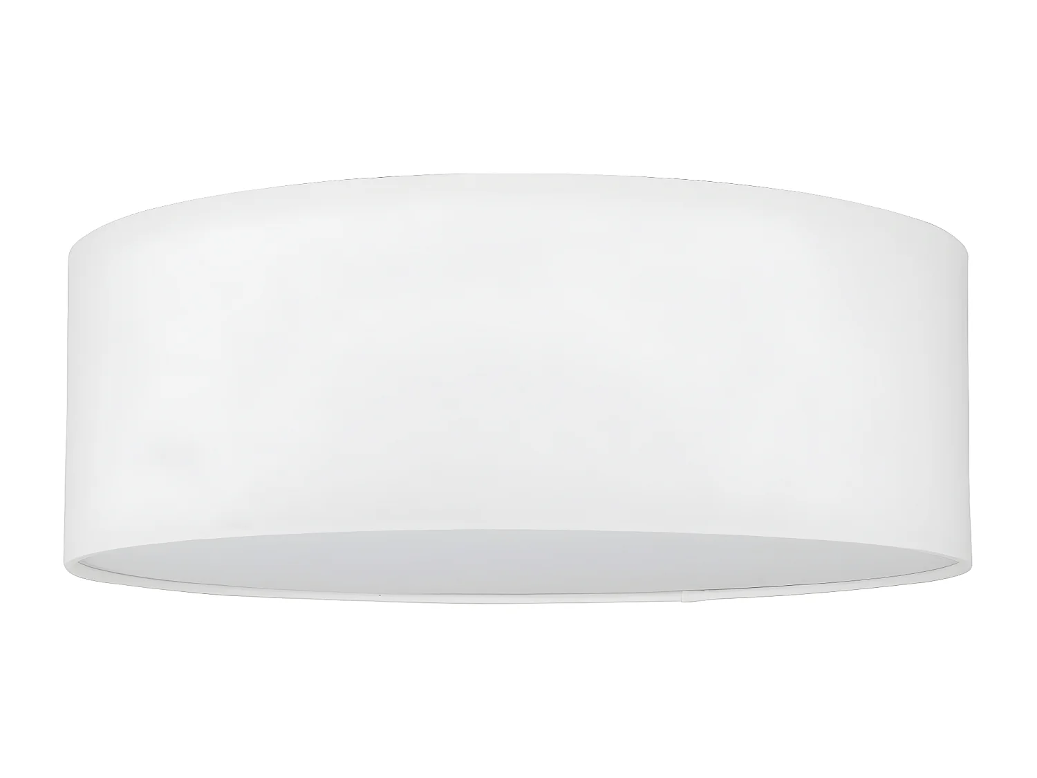 Plafonnier Josefina, Blanc, 38x38x13 cm, EPIKASA