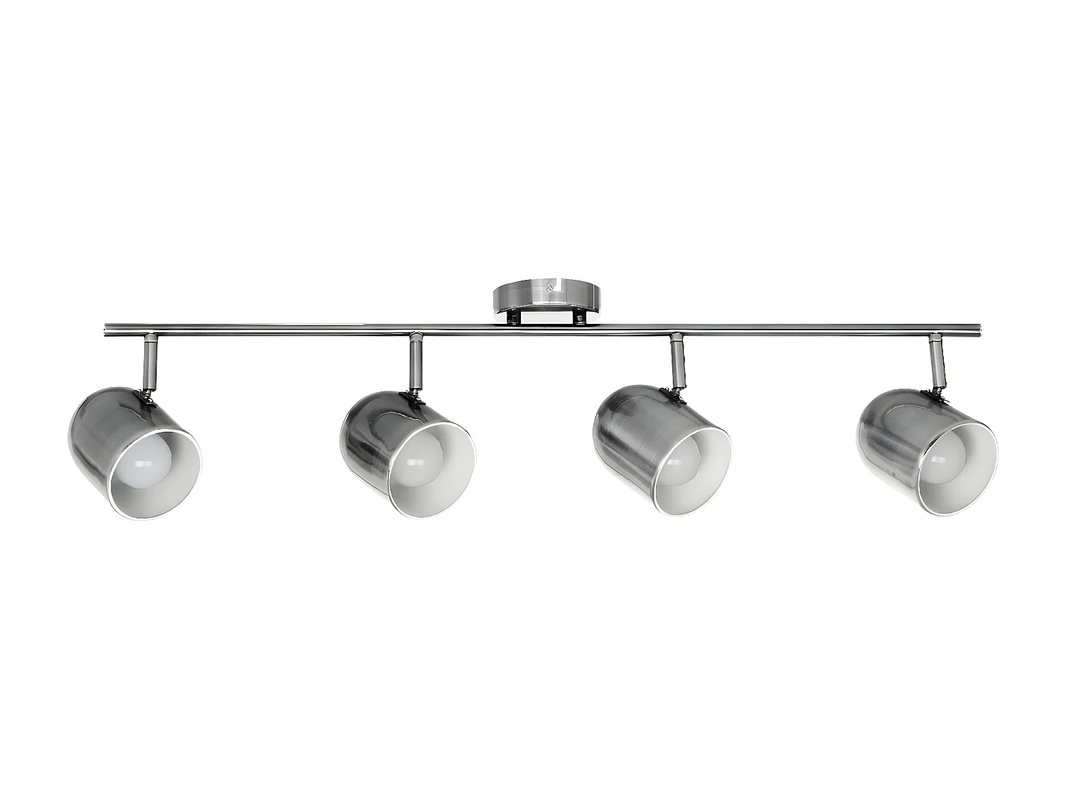 Candeeiro de Teto Olivia, Prata, 84x9,5x20 cm, EPIKASA