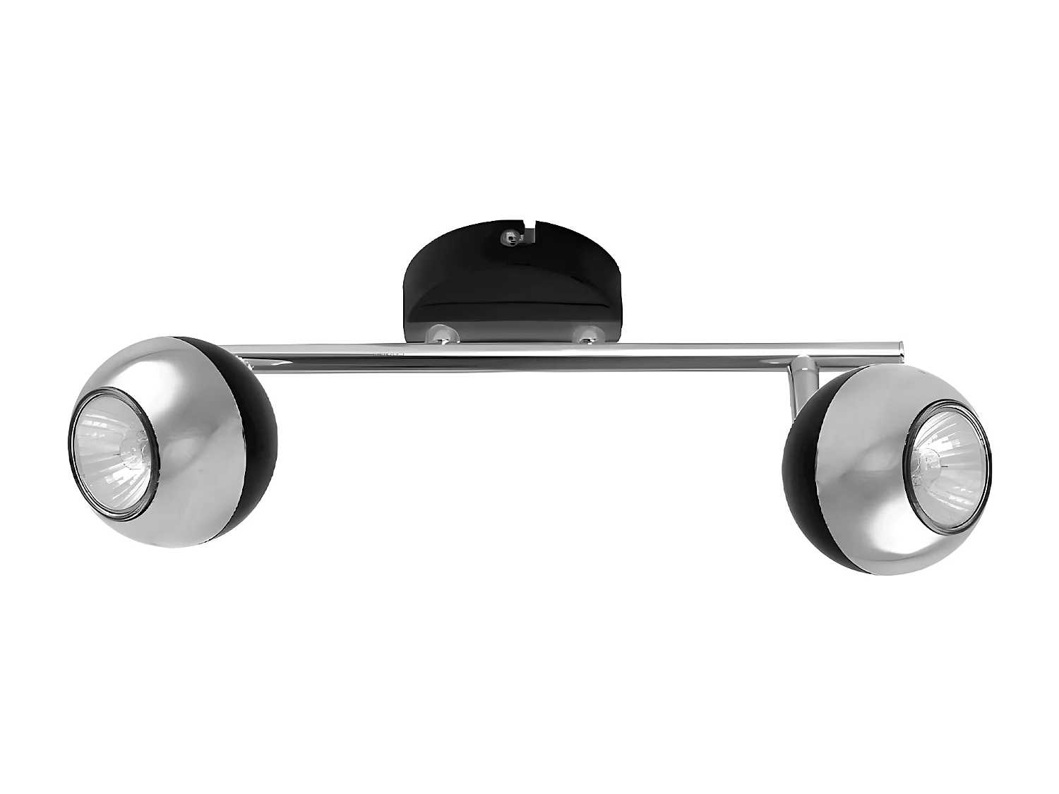 Plafondlamp Bianca - Zwart - 30,5x8x16 cm - EPIKASA