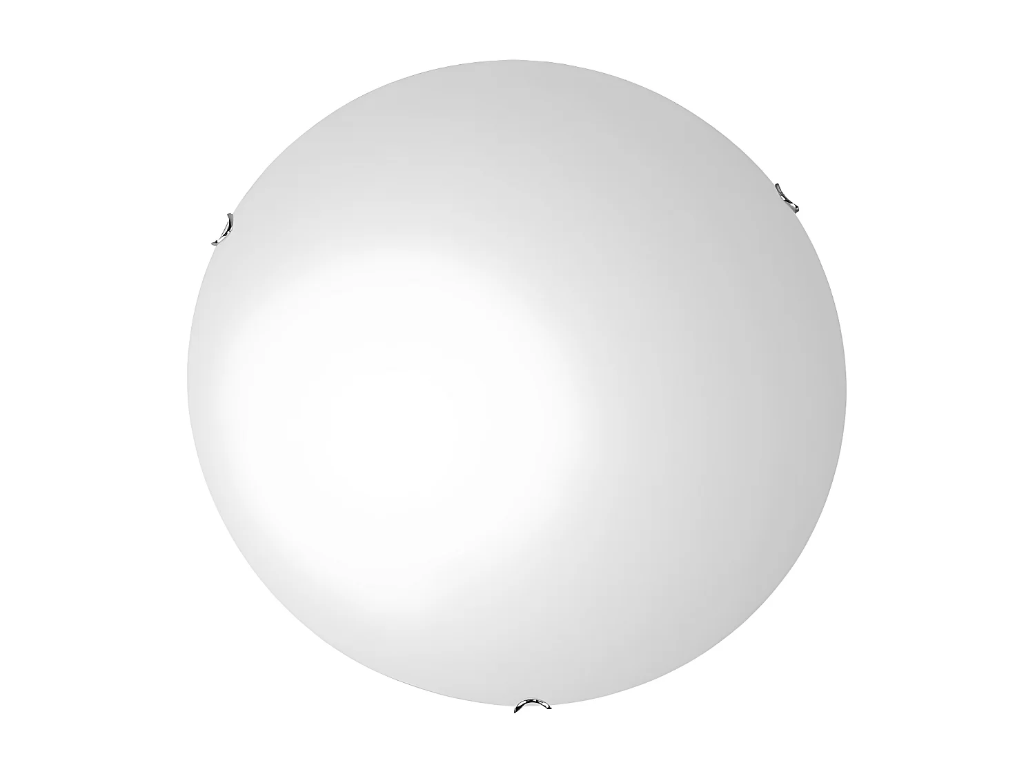 Plafonnier Alaska, Blanc, 50x50x11 cm, EPIKASA