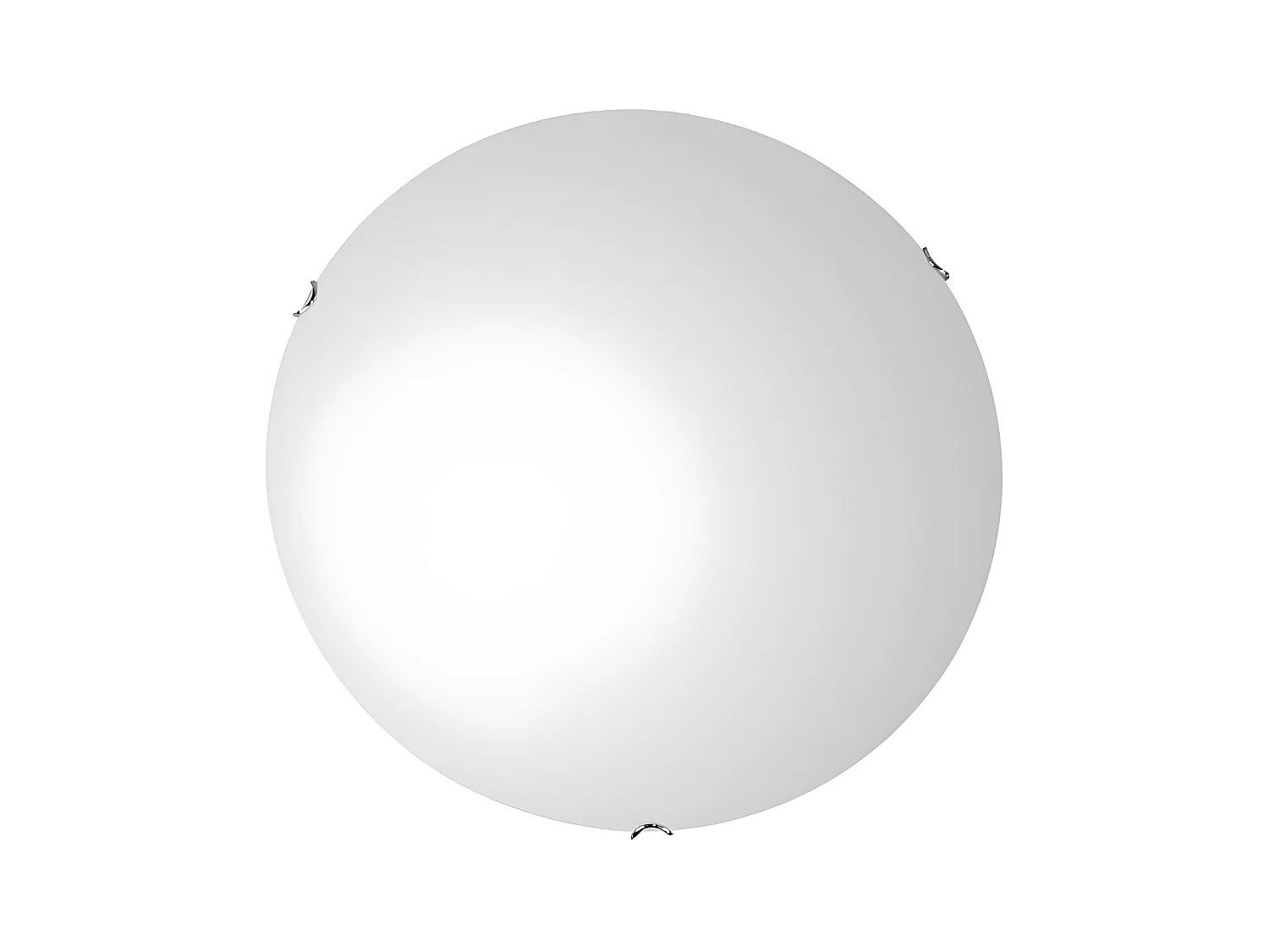 Plafonnier Alaska, Blanc, 50x50x11 cm, EPIKASA