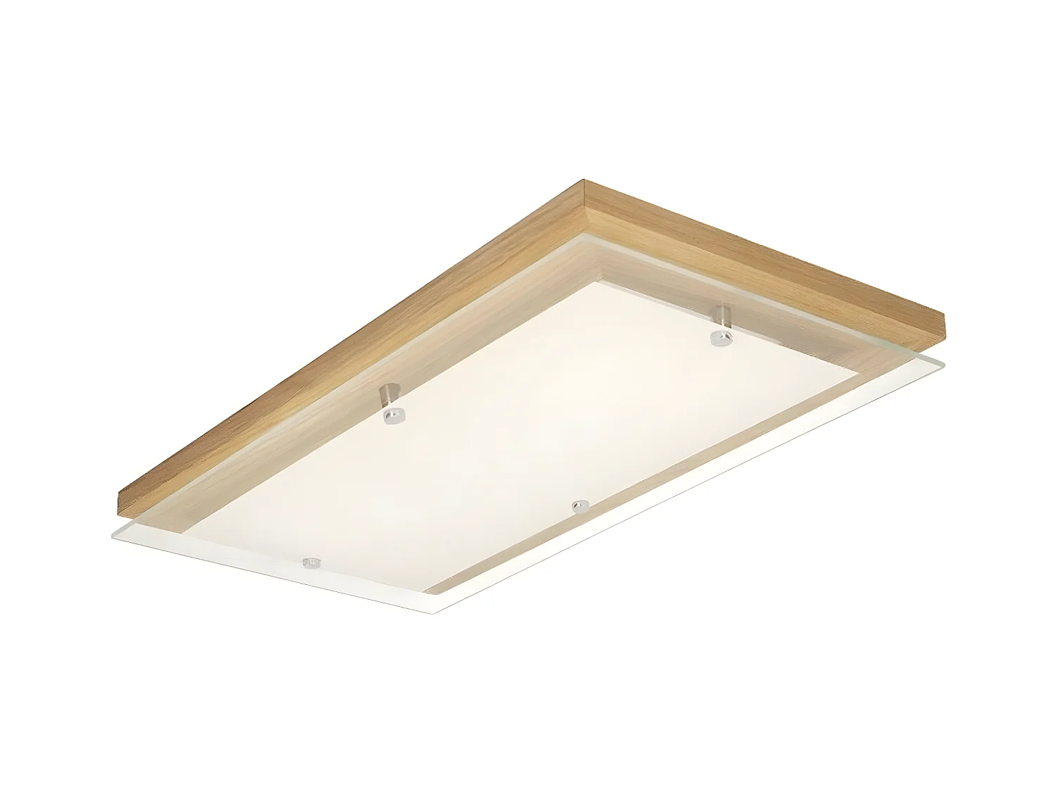 Lampada a Soffitto Finn, Marrone, 57x29x6,5 cm, EPIKASA