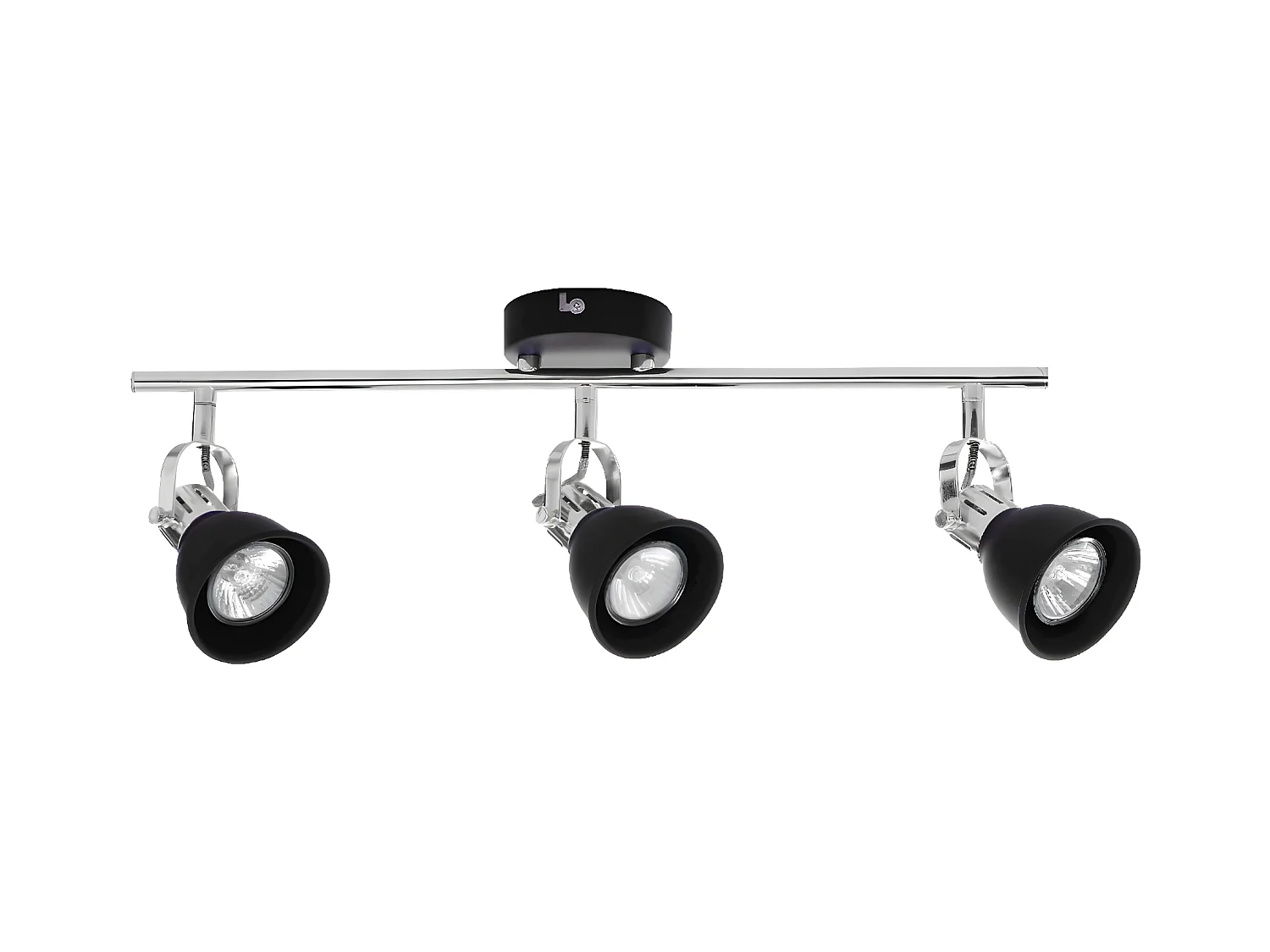 Plafondlamp Anita - Zwart - 56,5x9x19 cm - EPIKASA
