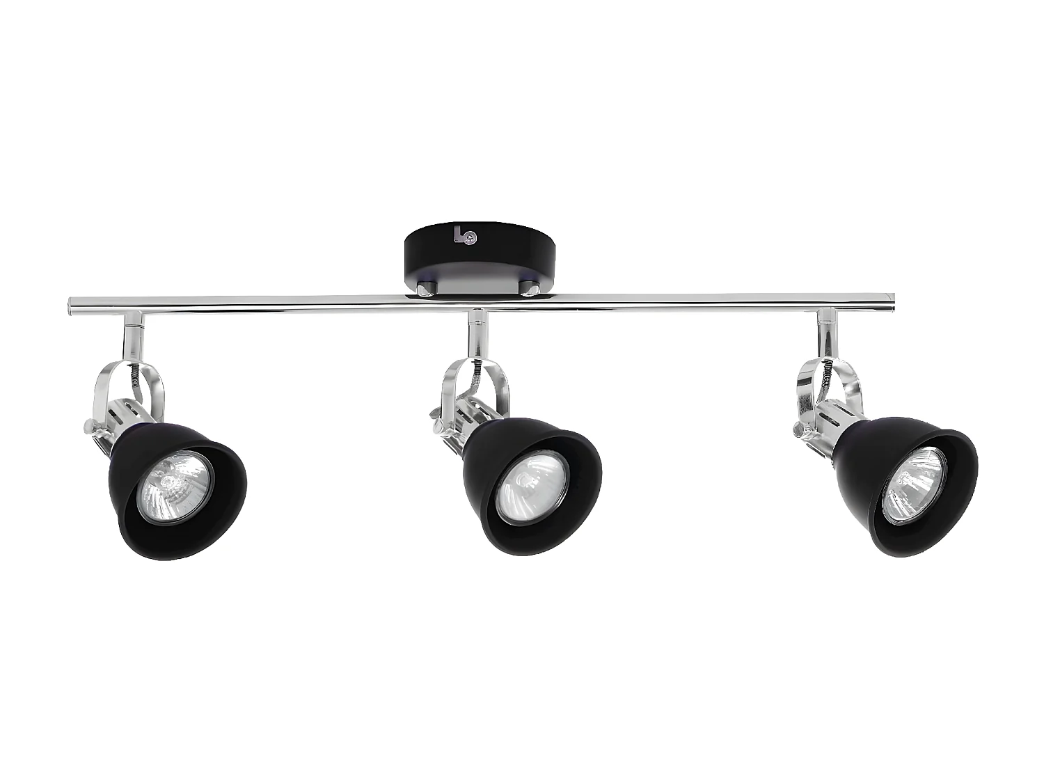 Plafondlamp Anita - Zwart - 56,5x9x19 cm - EPIKASA