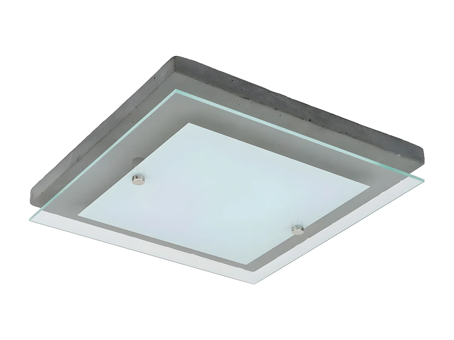 Plafondlamp Angus - Veelkleurig - 29x29x6,5 cm - EPIKASA