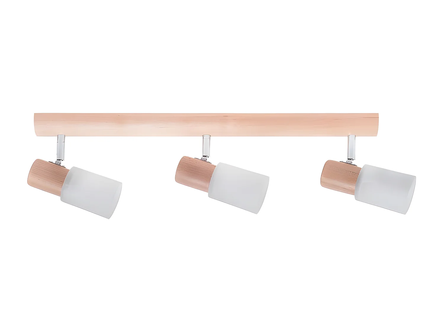 Lampa Sufitowa Kira Wood, Brązowy, 52x6x18 cm, EPIKASA