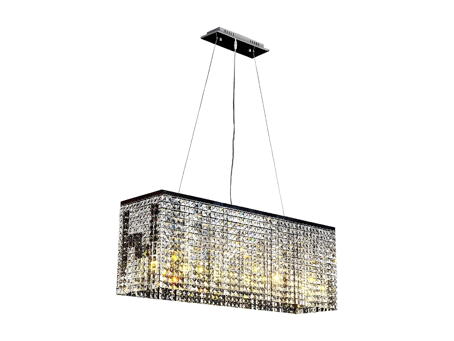 Suspension Euphoria, Argent, 110x30x112 cm, EPIKASA