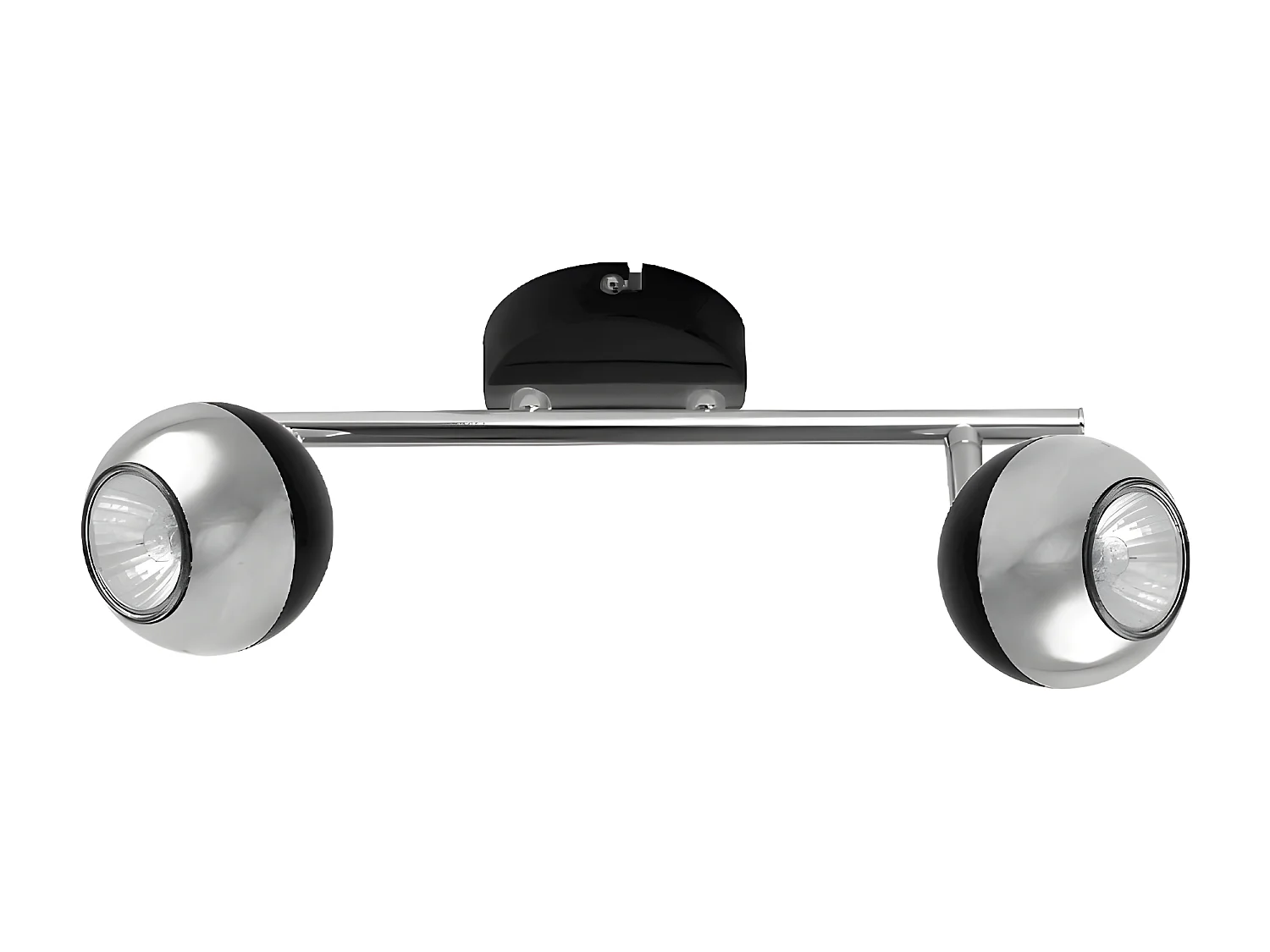 Plafondlamp Bianca - Zwart - 30,5x8x16 cm - EPIKASA