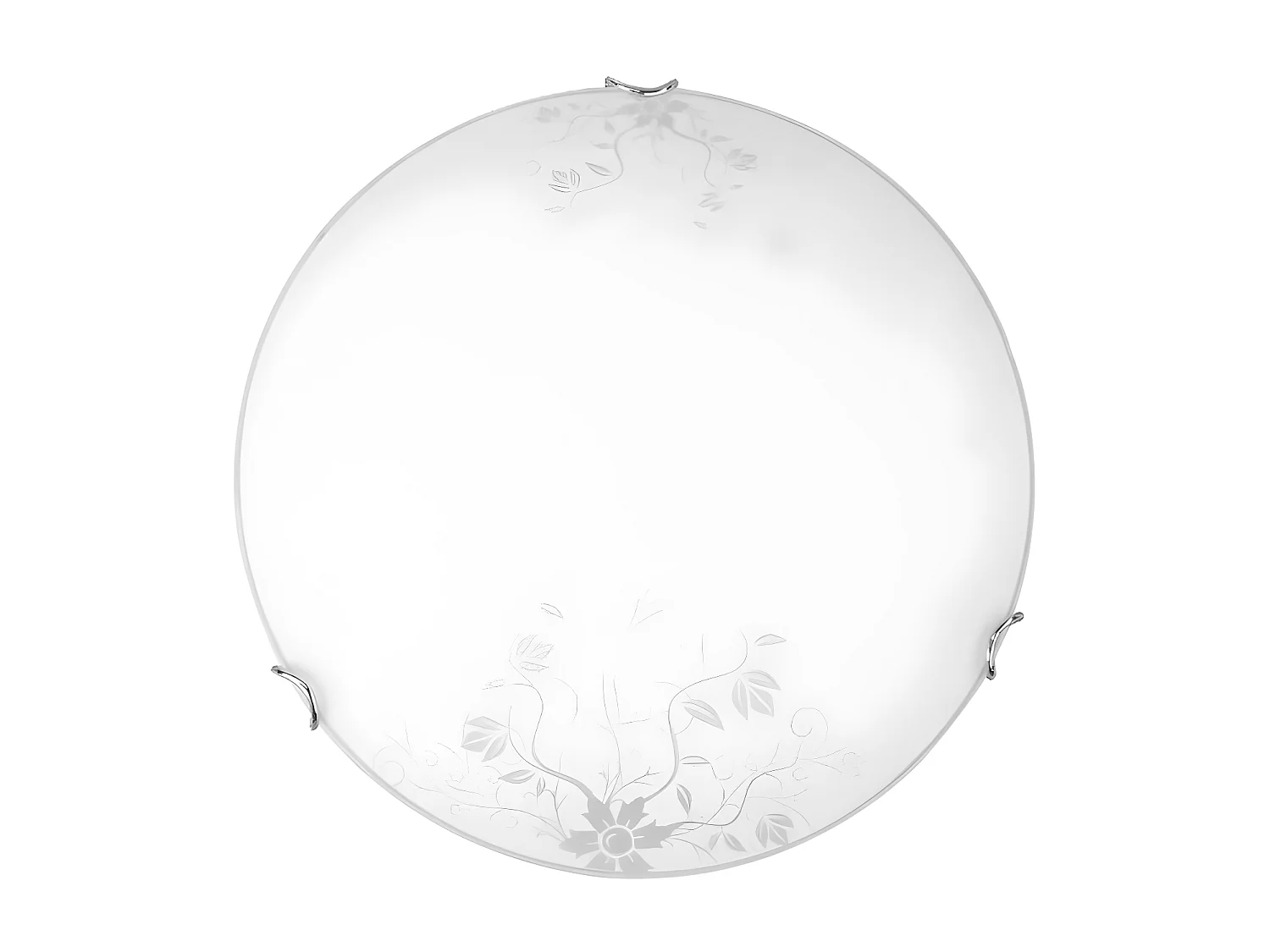 Plafonnier California, Blanc, 30x30x9 cm, EPIKASA