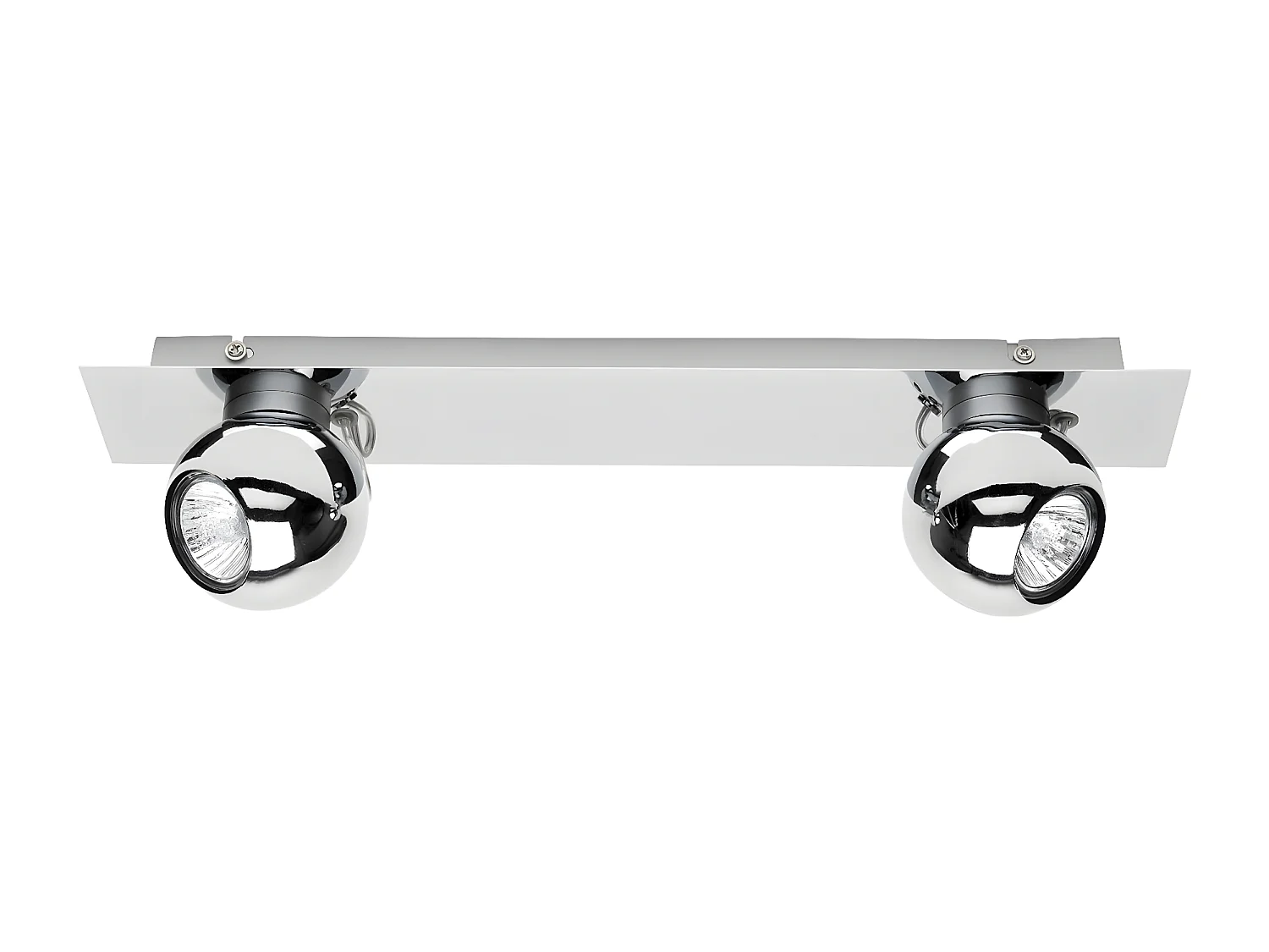 Candeeiro de Teto Sergio, Prata, 45x11,5x11,5 cm, EPIKASA