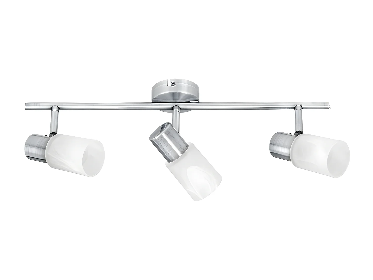 Plafonnier Kira, Argent, 51x8x17 cm, EPIKASA