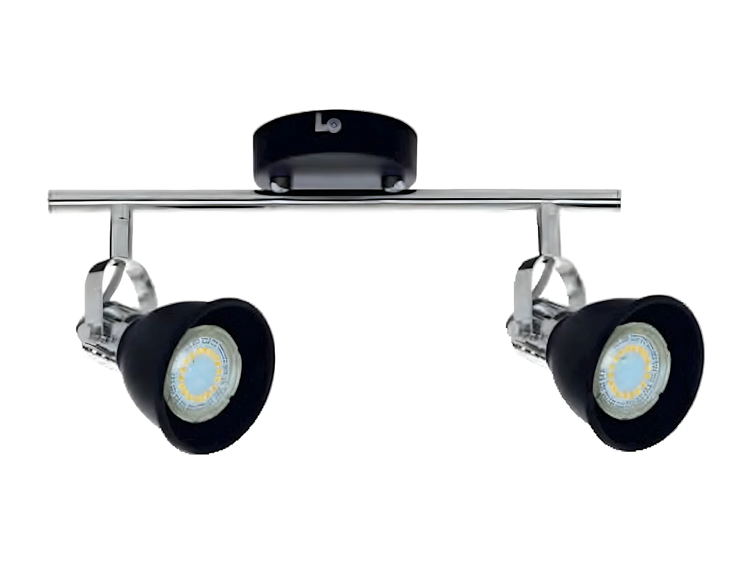 Candeeiro de Teto Anita, Preto, 39,5x9x19 cm, EPIKASA