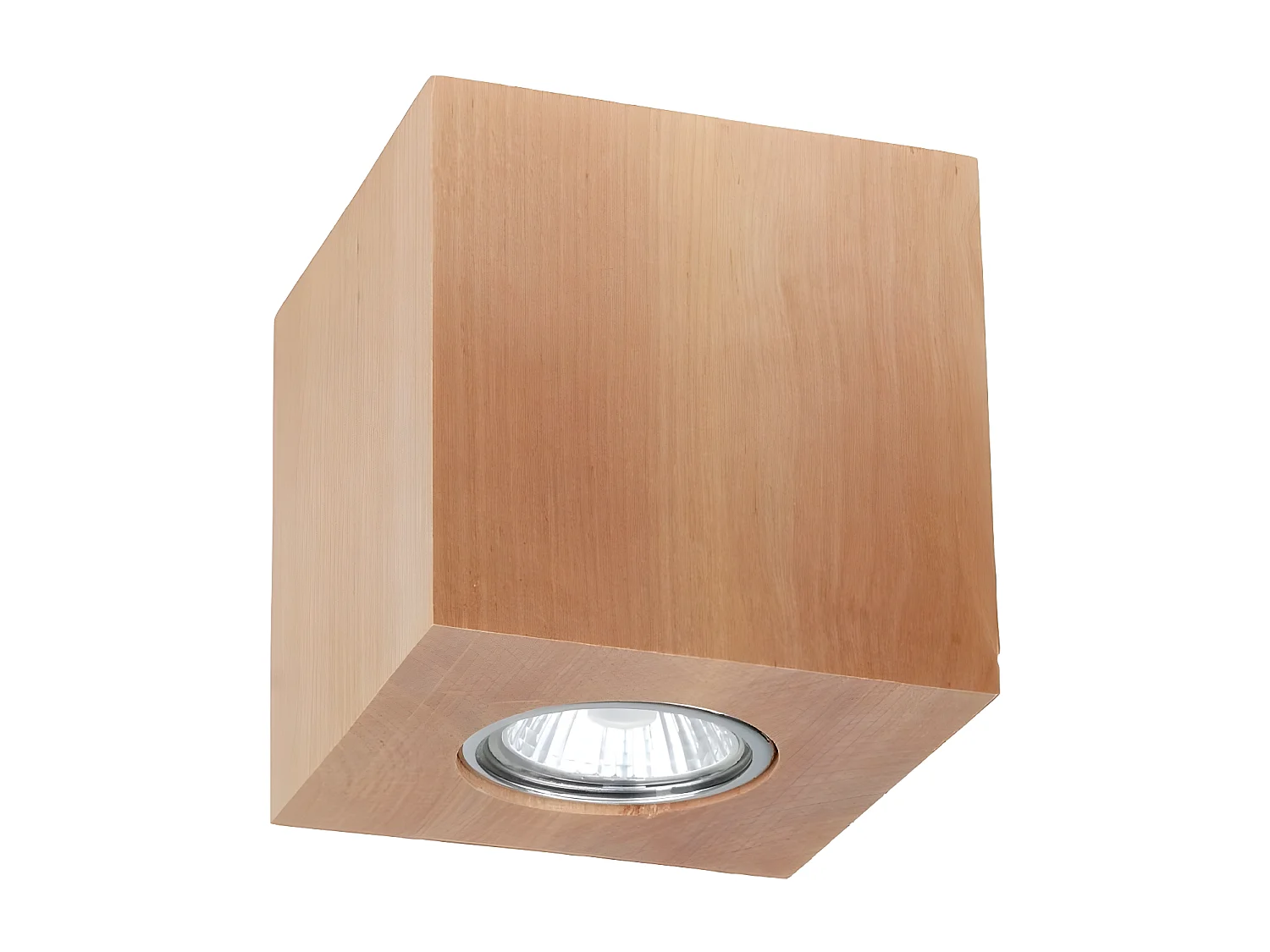 Spot d'Intérieur Wooddream, Marron, 10x10x10 cm, EPIKASA