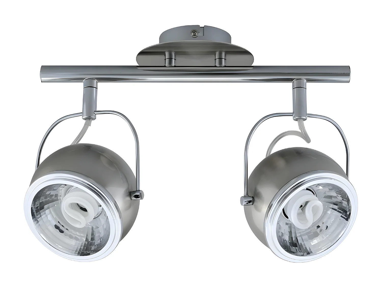 Candeeiro de Teto Ball, Prata, 30x13x24 cm, EPIKASA