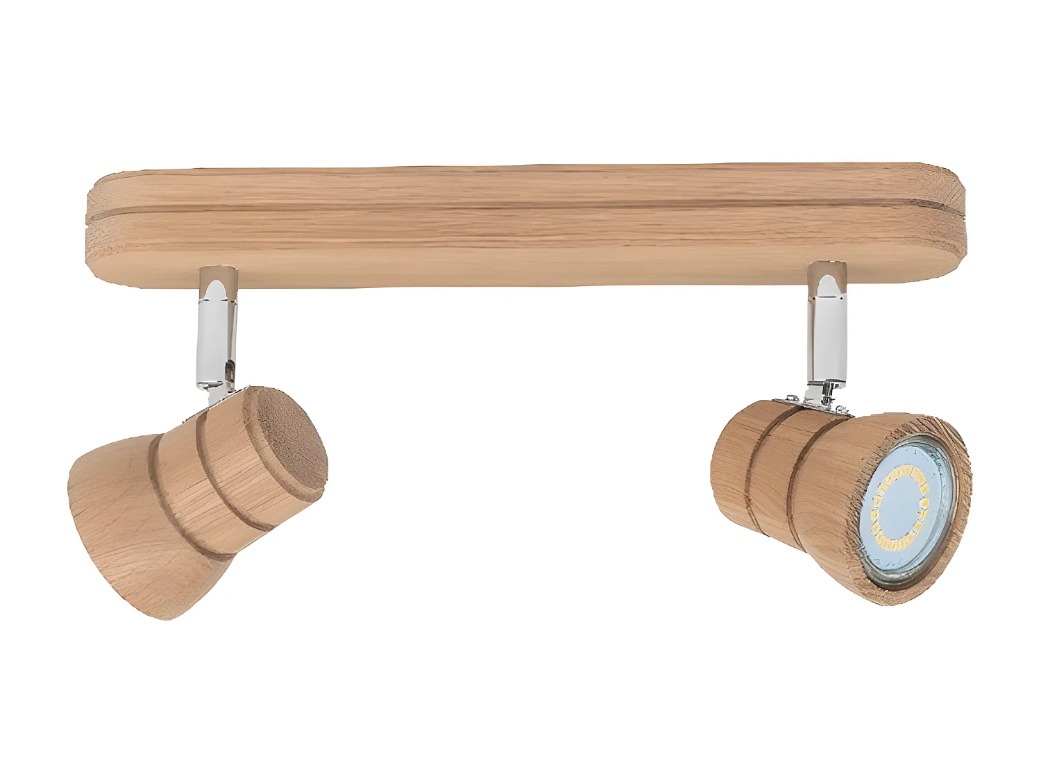 Plafondlamp Vel - Bruin - 30x9x15 cm - EPIKASA