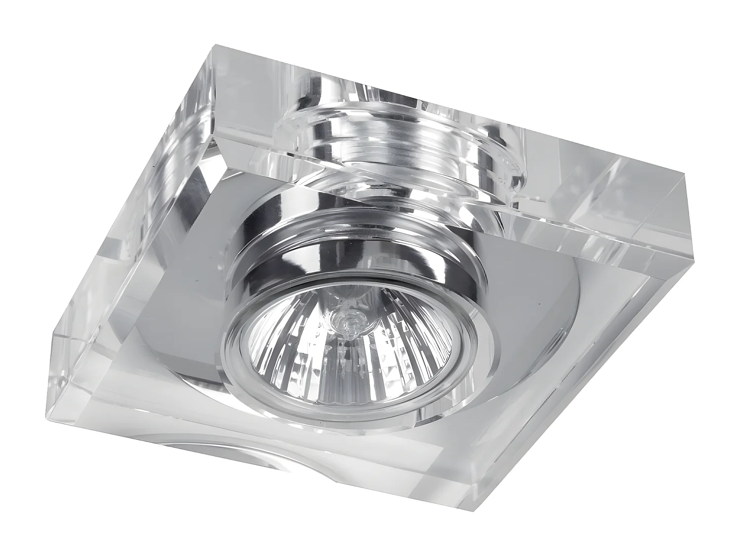 Lampa Sufitowa Marta, Srebrny, 10x10x2,5 cm, EPIKASA