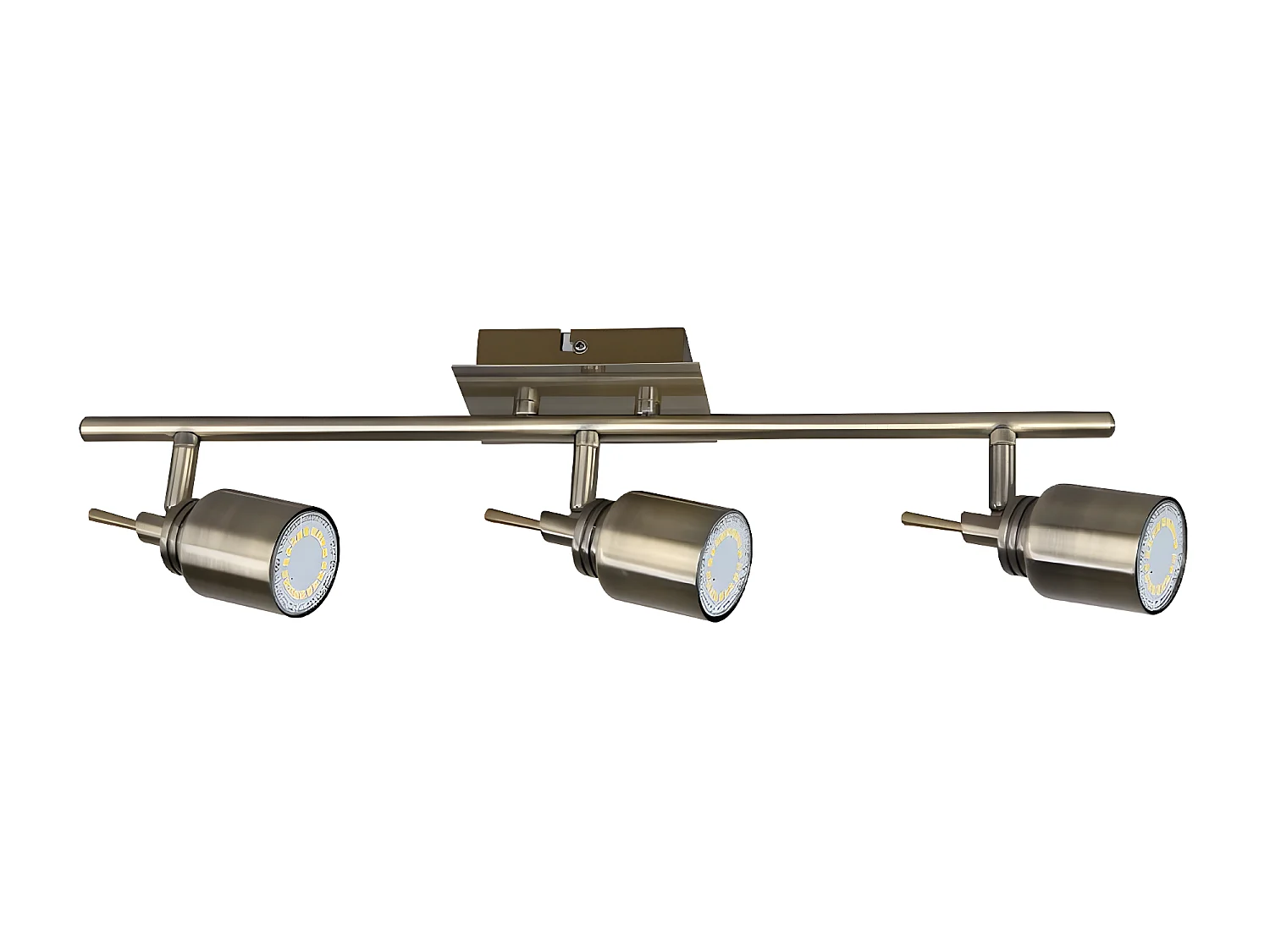 Plafonnier Vera, Laiton, 56,8x8x12,5 cm, EPIKASA