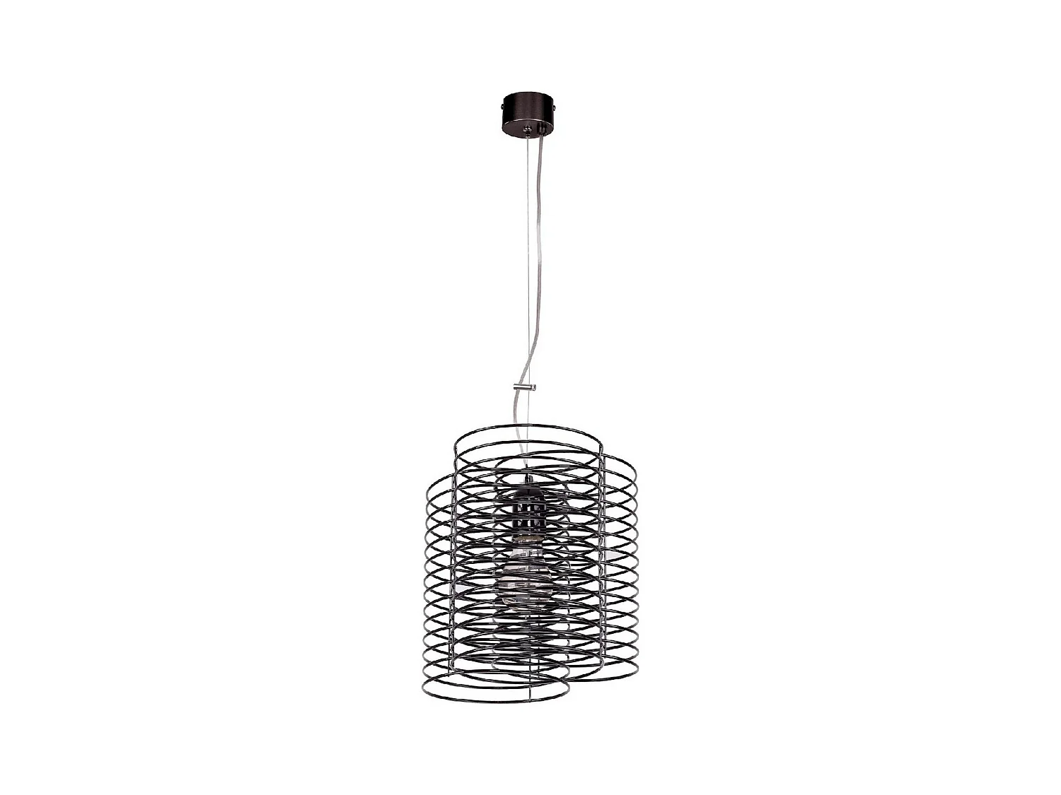 Suspension Ringo, Noir, 26x26x100 cm, EPIKASA