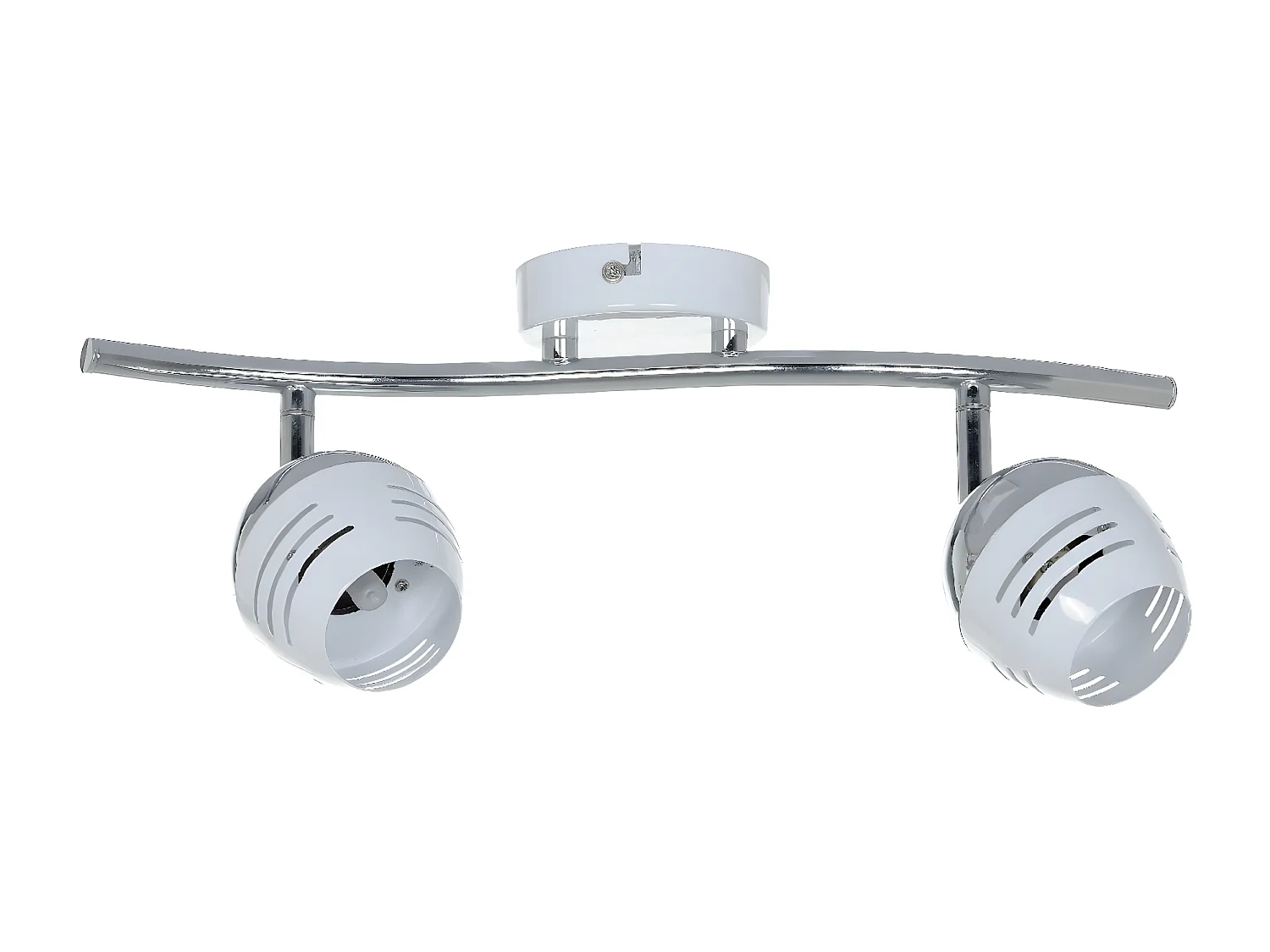 Plafonnier Hypnos, Argent, 40,5x18x15 cm, EPIKASA