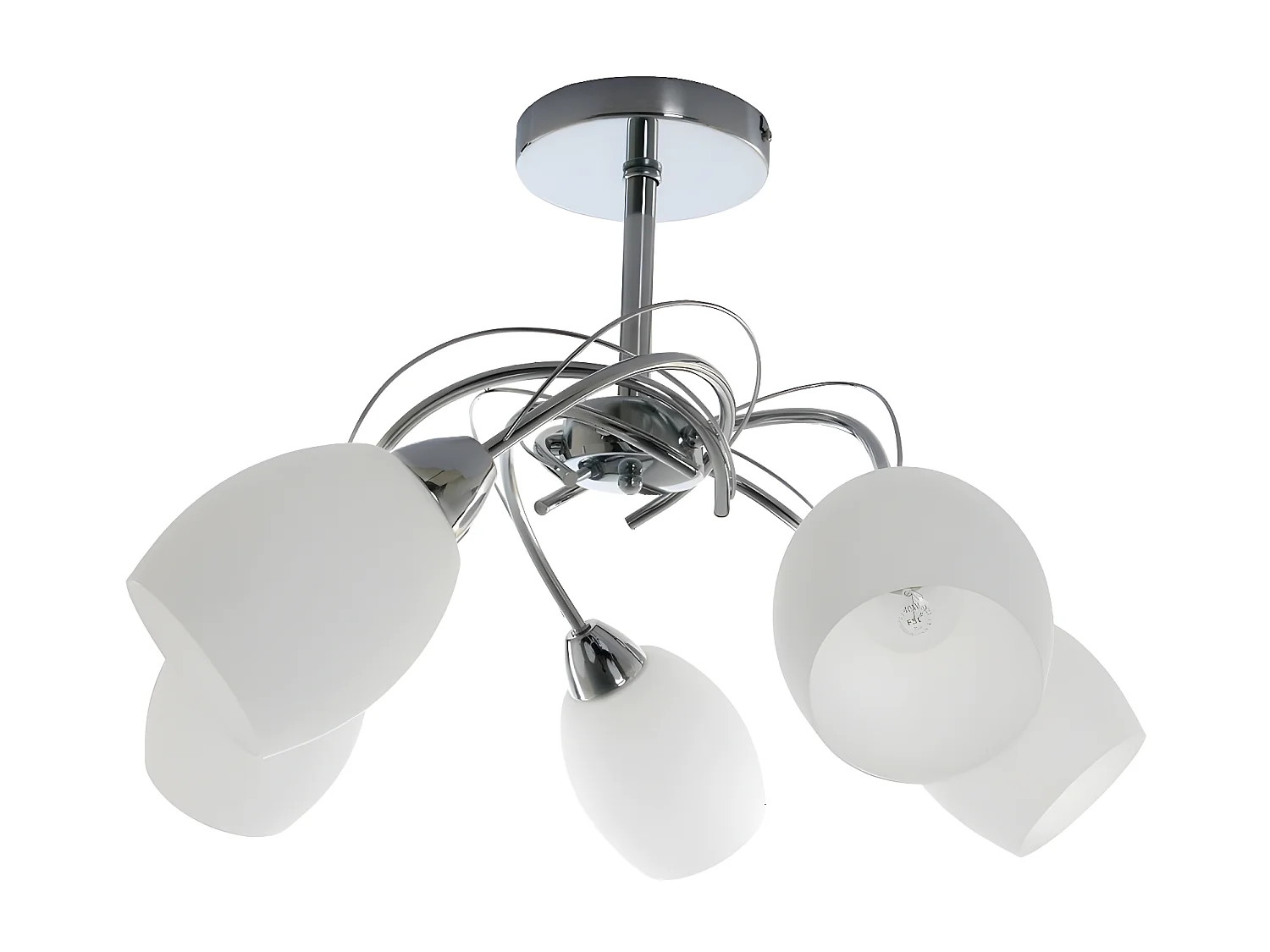 Candeeiro de Teto Pisa, Branco, 58x58x38 cm, EPIKASA