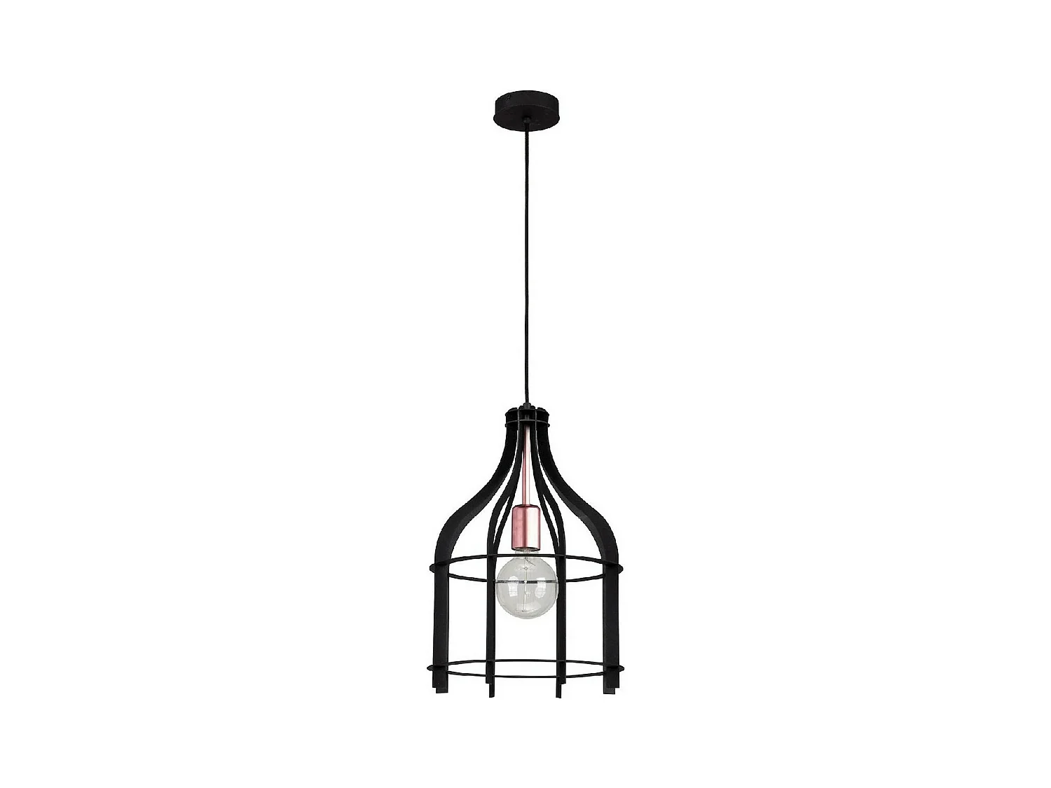 Hanglamp Riana - Zwart - 29x29x115 cm - EPIKASA