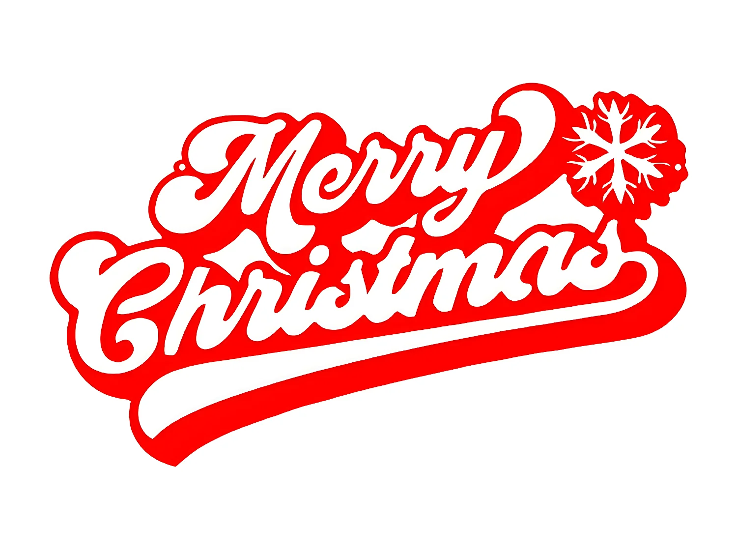 Décoration en Métal Joyeux Noël 8, Rouge, 50x1,5x30 cm, EPIKASA