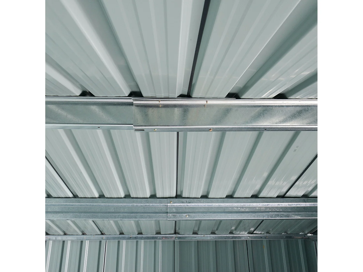 Caseta de jardín gris 236x174x190 cm Outsunny