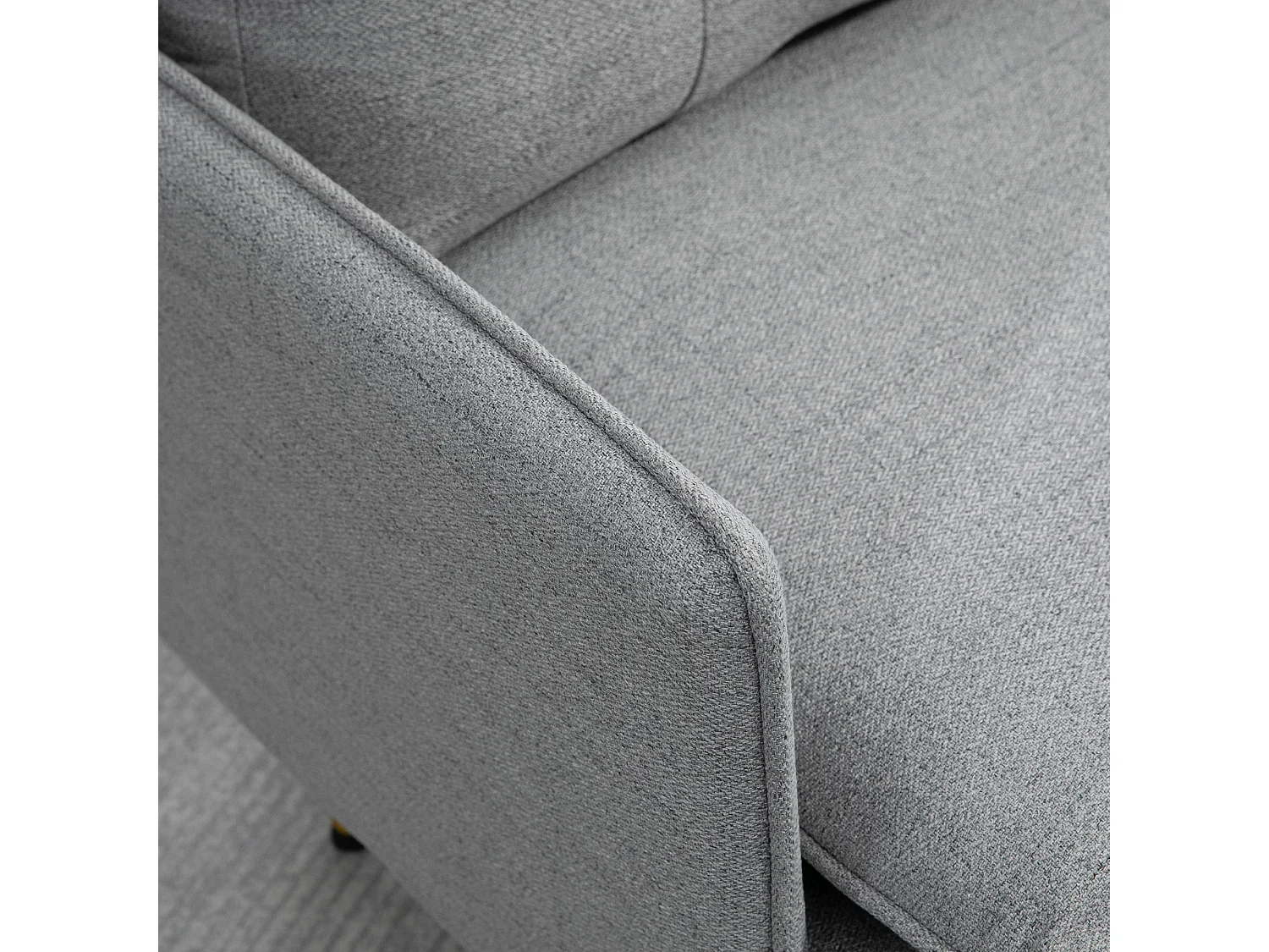 Butaca de salón gris 76x68x80 cm HOMCOM