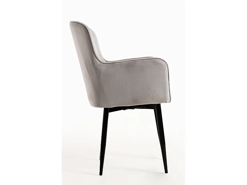 Packs Sillas Comedor - Pack 2 Sillas Dalye Terciopelo - Gris