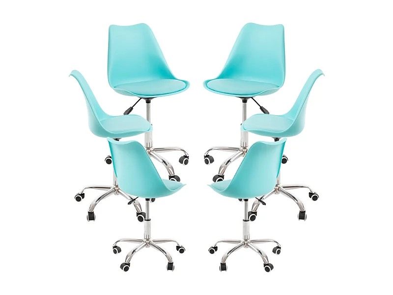 Packs Sillas - Pack 6 Sillas Neo - Aguamarina