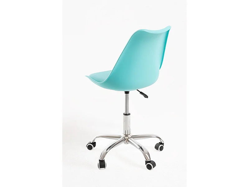 Silla de Oficina Neo en Aguamarina - Máxima Ergonomía - Ideal para Escritorio y Gaming