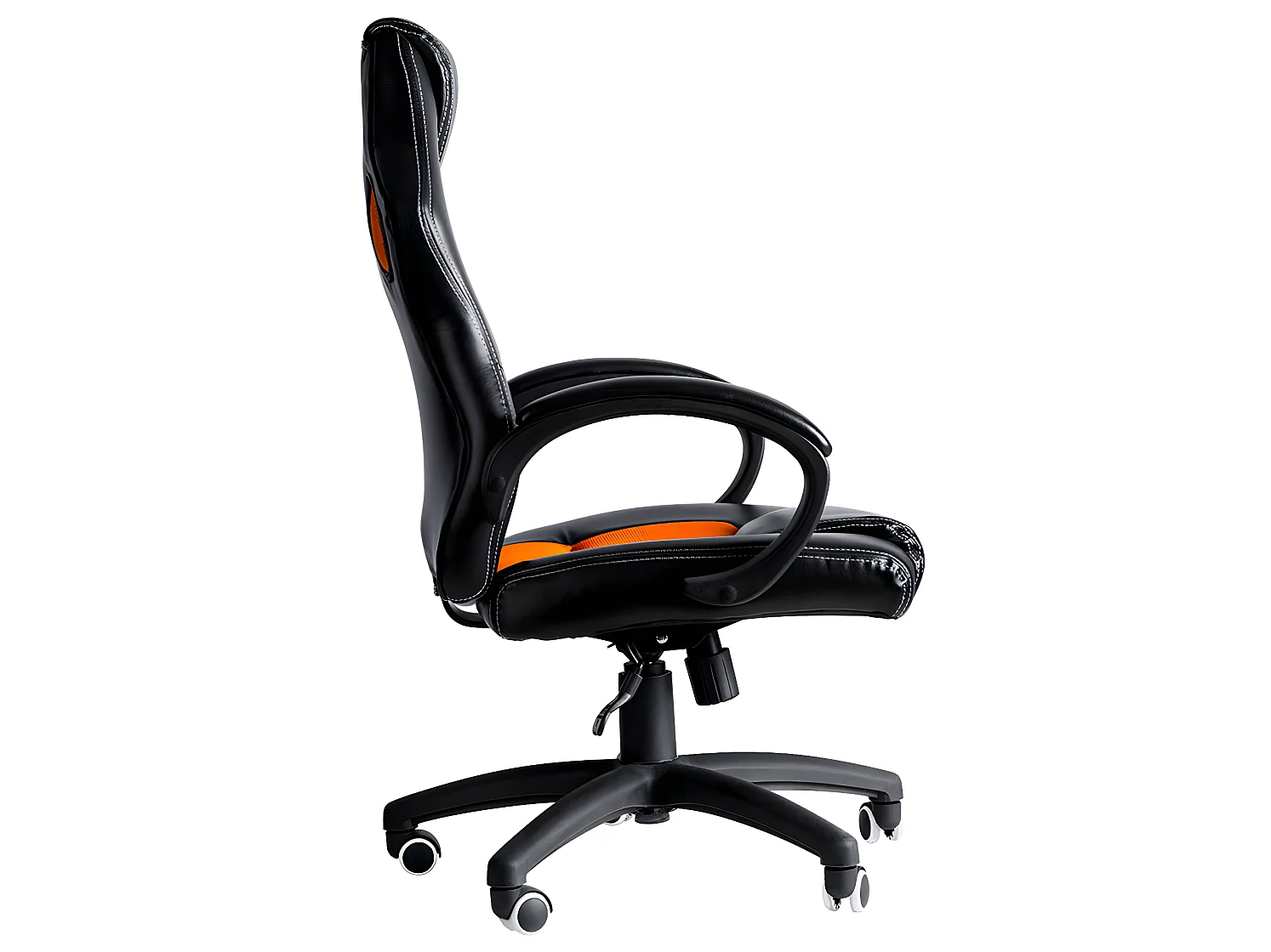 Silla Gaming Pro - Naranja y Negro - Máxima Ergonomía - Ideal para sesiones de Gaming
