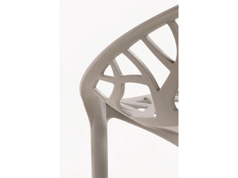 Packs Sillas Jardín - Pack 4 Sillas Nido - Gris claro