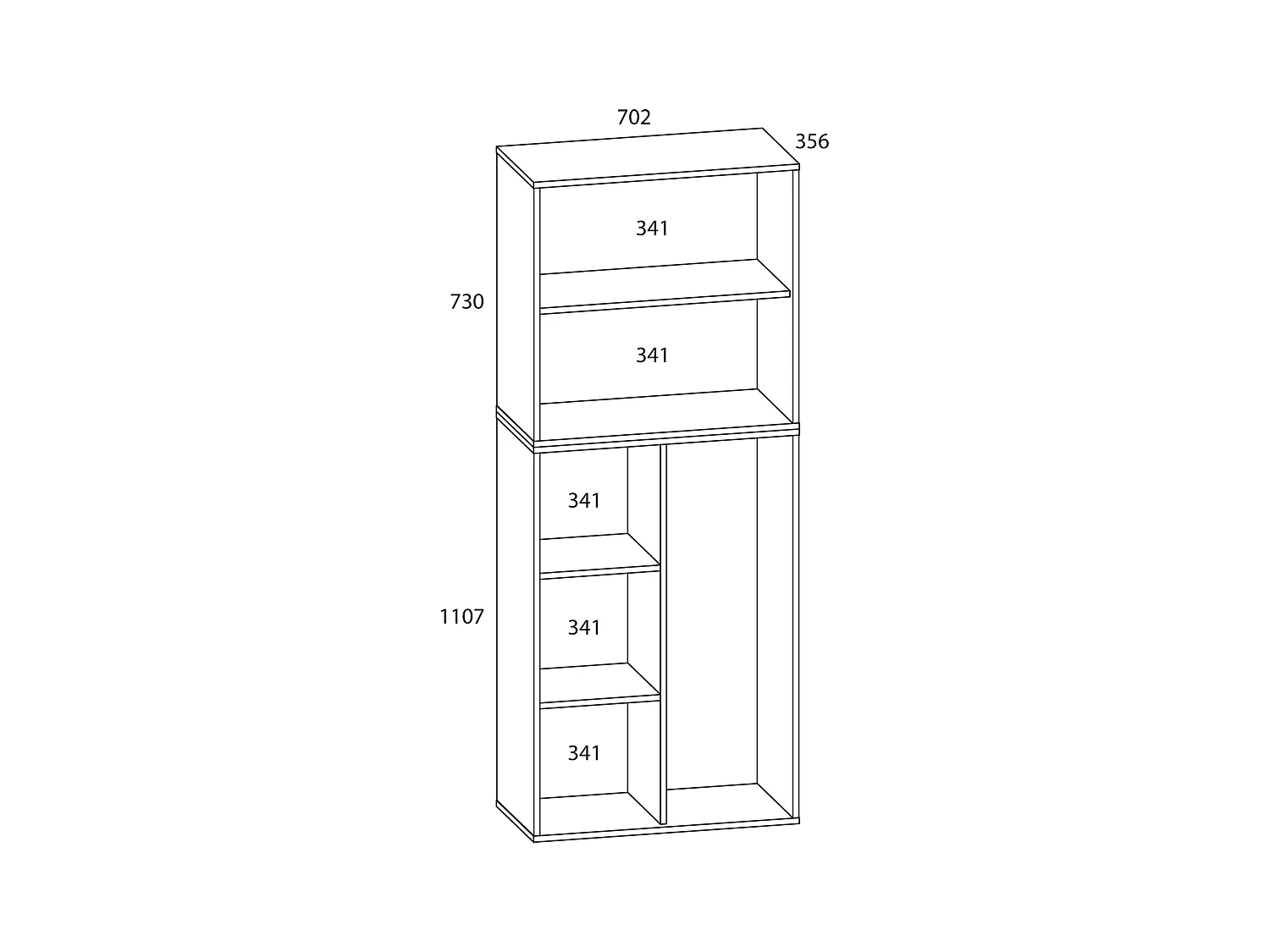 Szafka do czyszczenia miotły drewnianej Lona