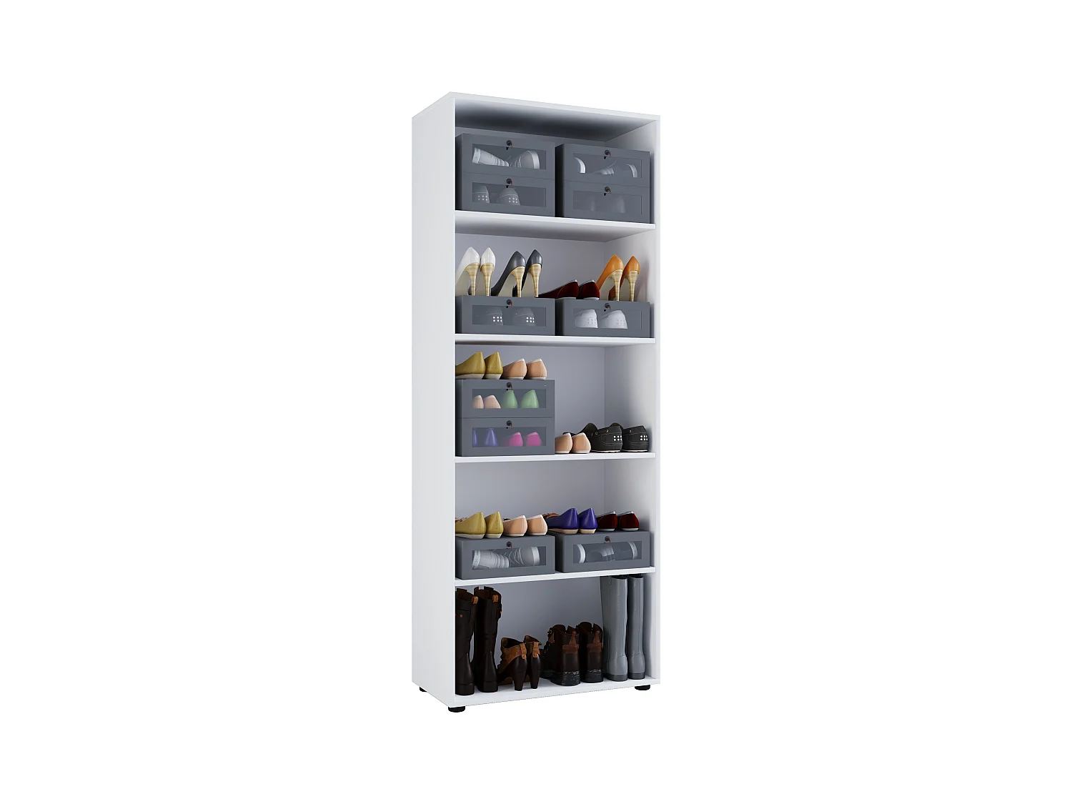 Holz Kleiderschrank Schuhschrank Vandol
