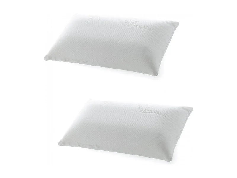 Almohadas Pack 2 viscoelástica termovariable 75 cm