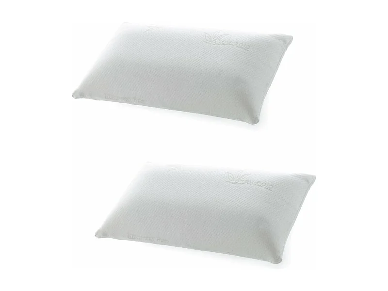 Almohadas Pack 2 viscoelástica termovariable 70 cm
