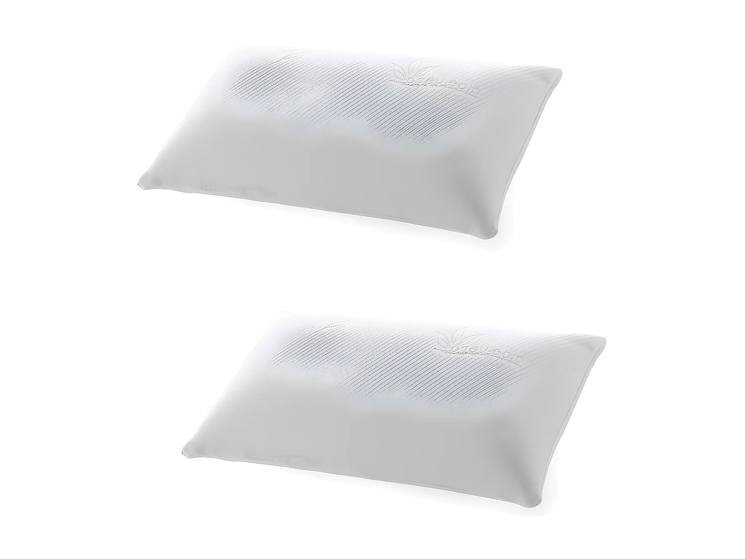Almohadas Pack 2 viscoelástica termovariable 90 cm