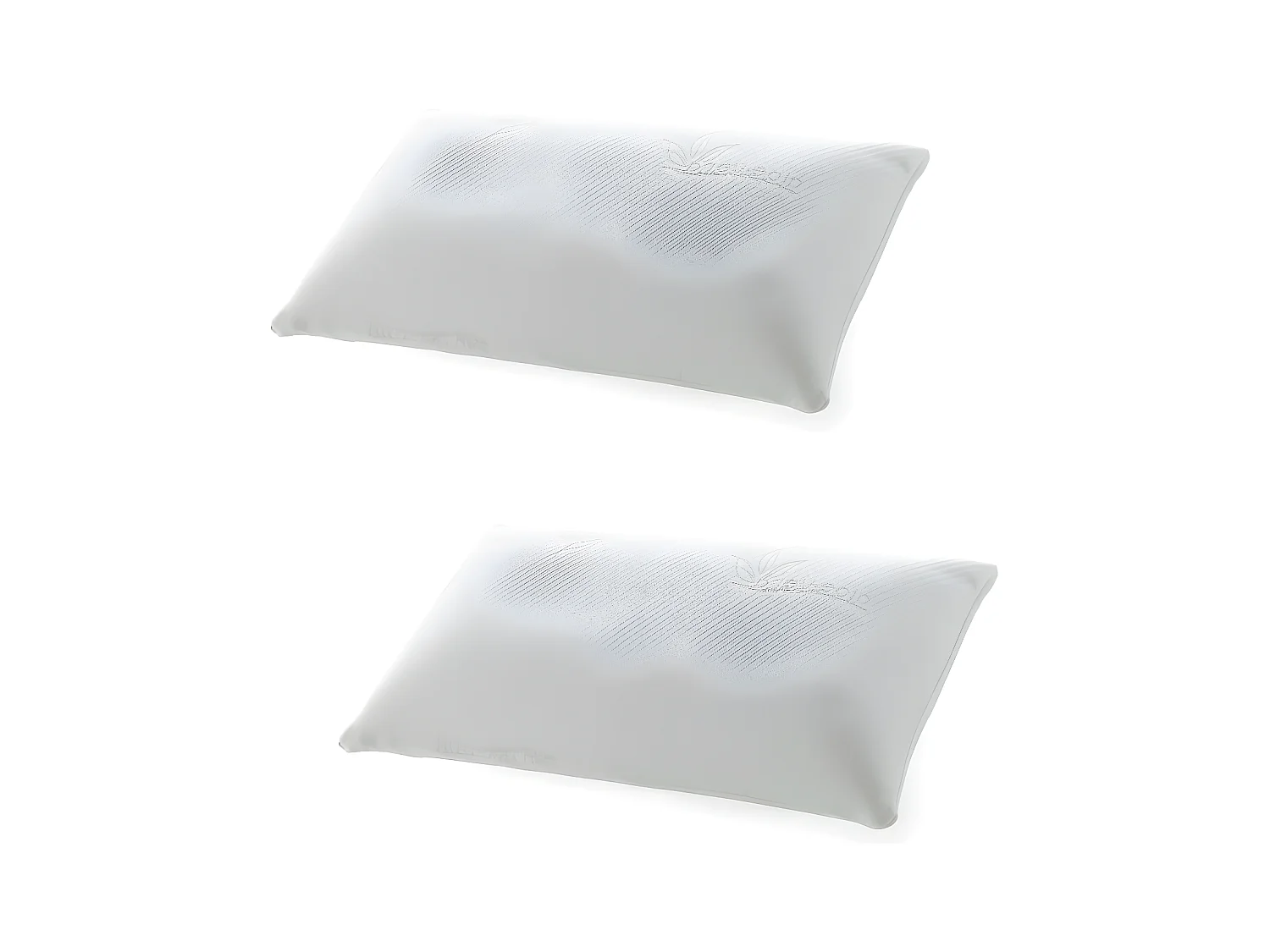 Oreillers Pack 2 viscoélastique thermovariable 90 cm