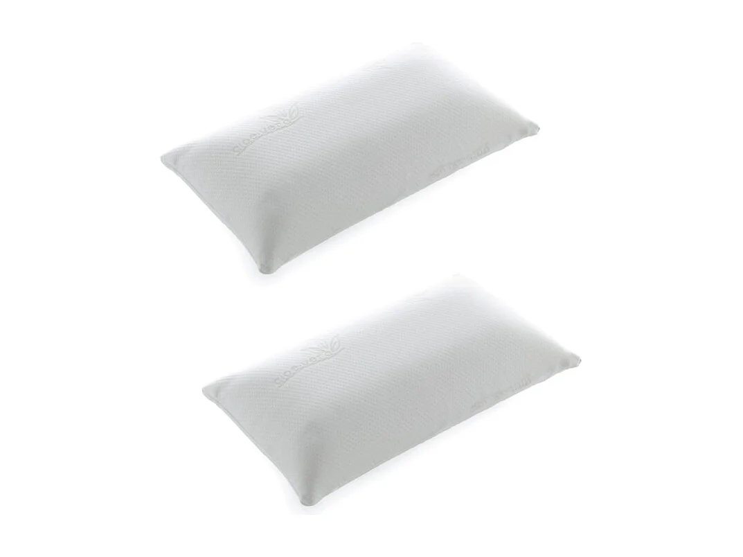 Almohadas Pack 2 viscoelástica termovariable 90 cm