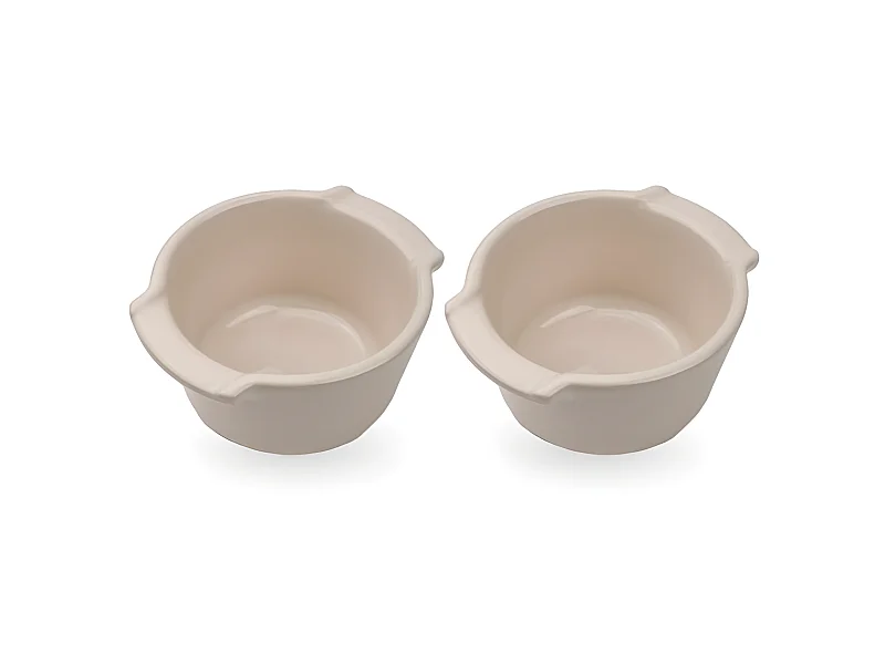 Set de 2 ramequins Appolia 11 cm Ecru