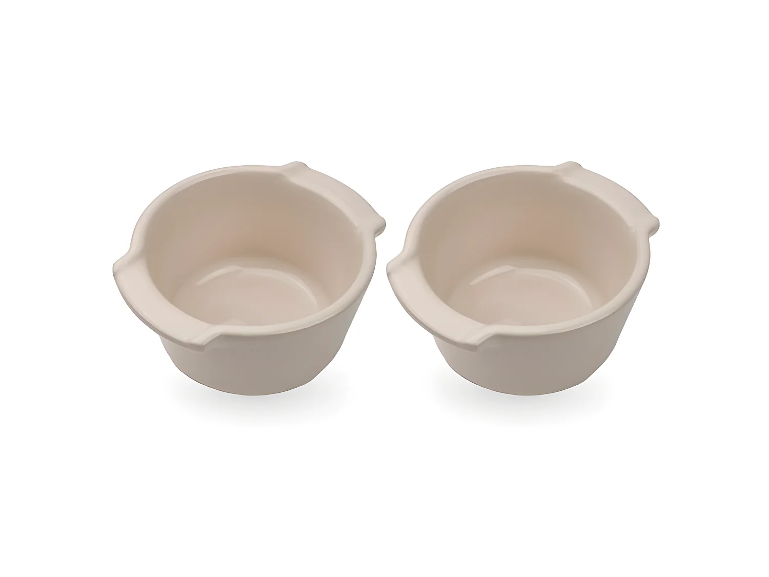 Set de 2 ramequins Appolia 11 cm Ecru