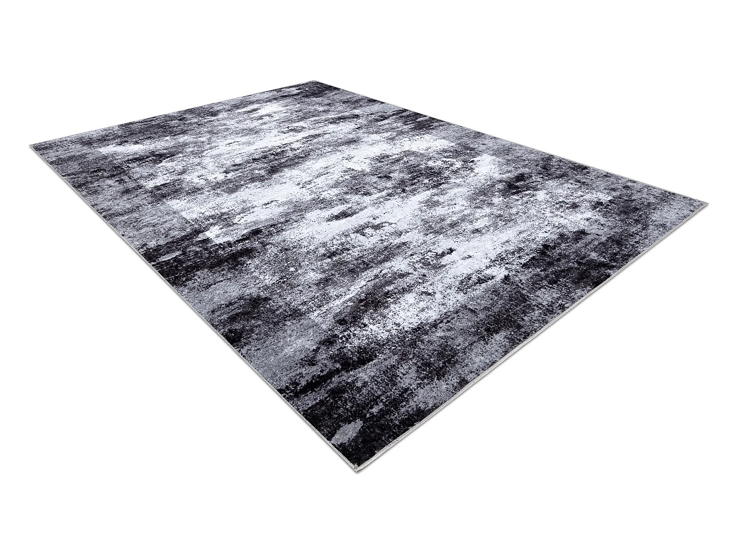 MIRO 52241.801 tapijt wasbaar Vintage antislip - grijs 120x170 cm