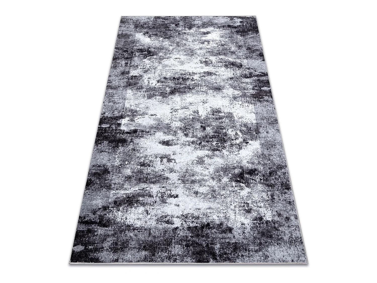 Tapis lavable MIRO 52241.801 Vintage antidérapant - gris 160x220 cm