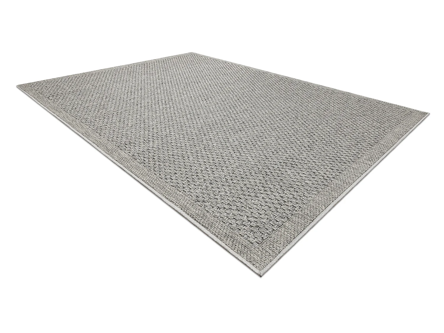 Tapis ORIGI 3667 gris - ficelle SISAL tissée à plat 78x150 cm