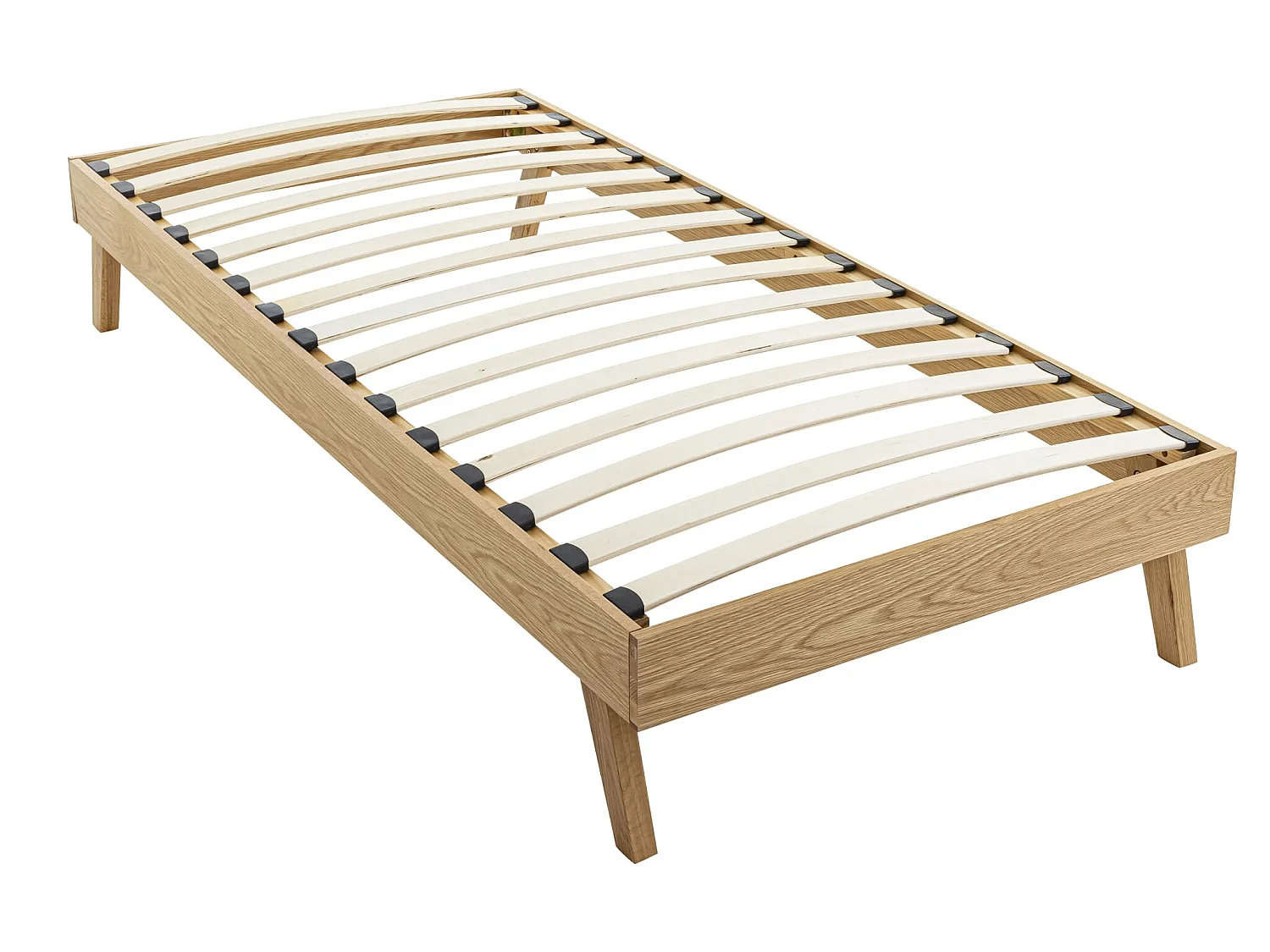 Lit enfant avec pieds évasés scandinaves 90x190 - LT17016