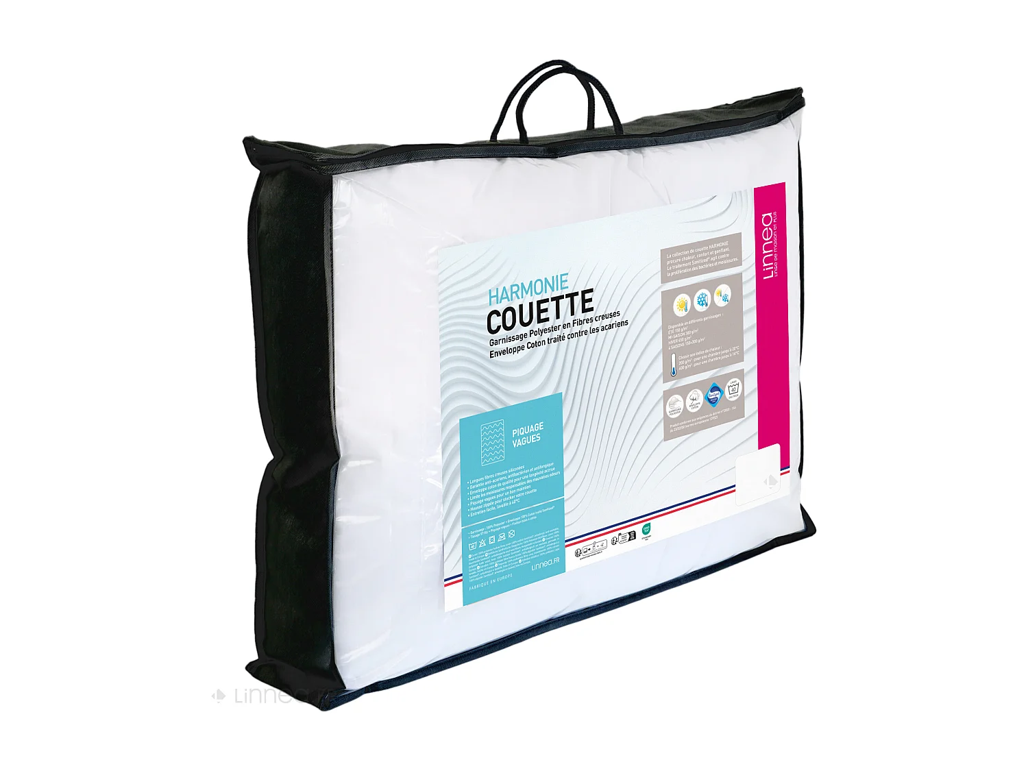 Couette automne 160x200 cm HARMONIE garnissage fibre polyester 300 g/m2