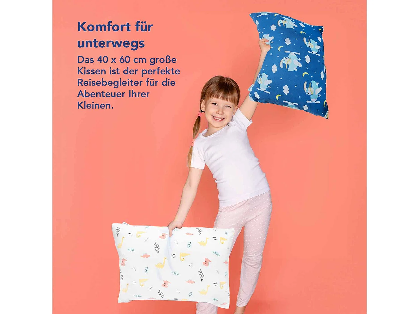 Coussin pour petits enfants 40x60cm