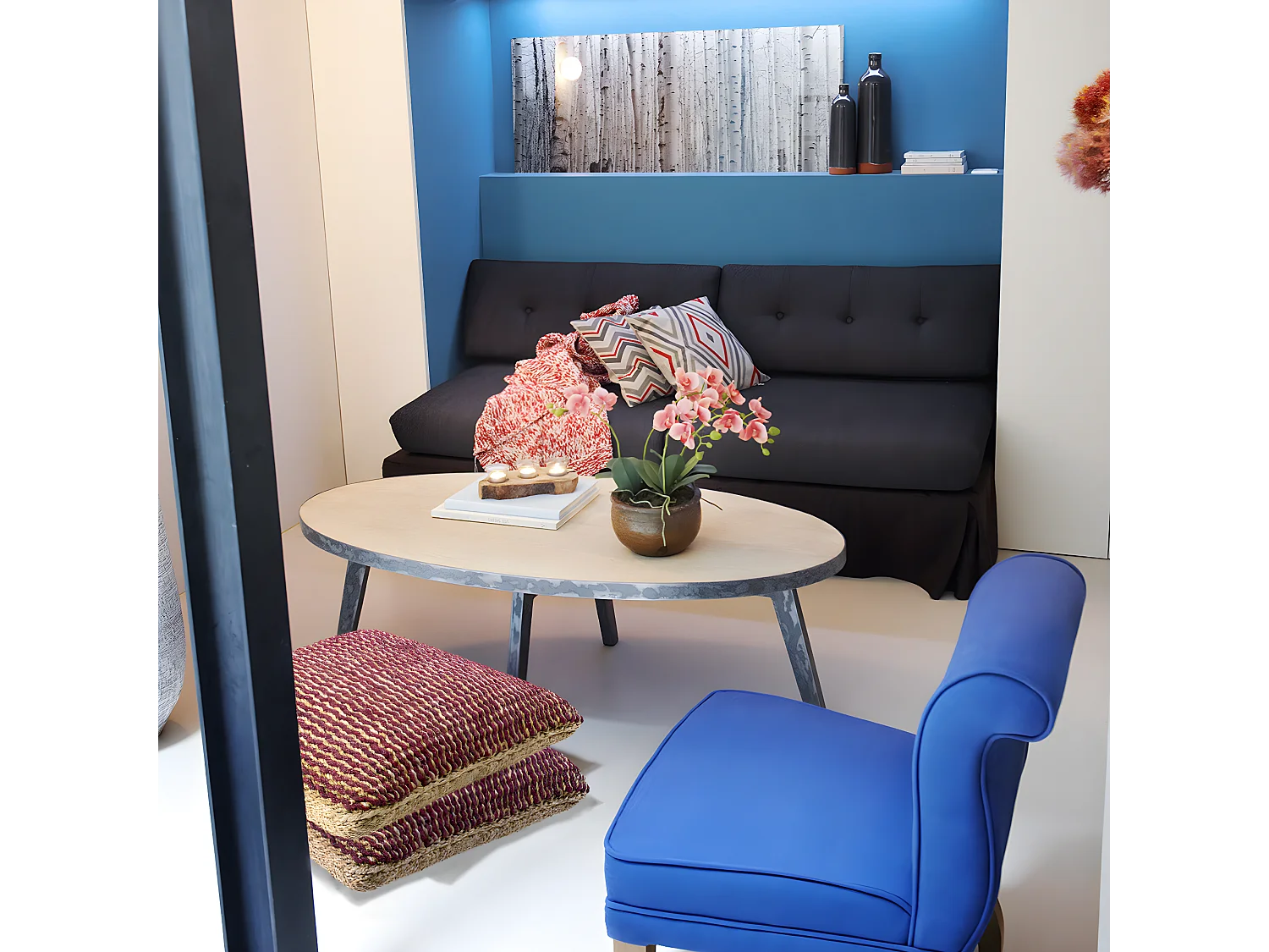 Coussin de Sol Luigio Luigio - Rouge / 60 cm