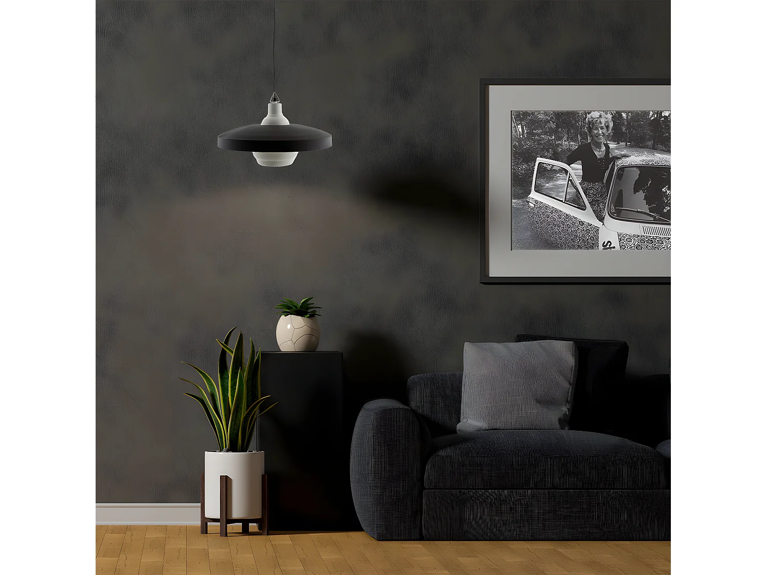 Plafonnier en Porcelaine Retro